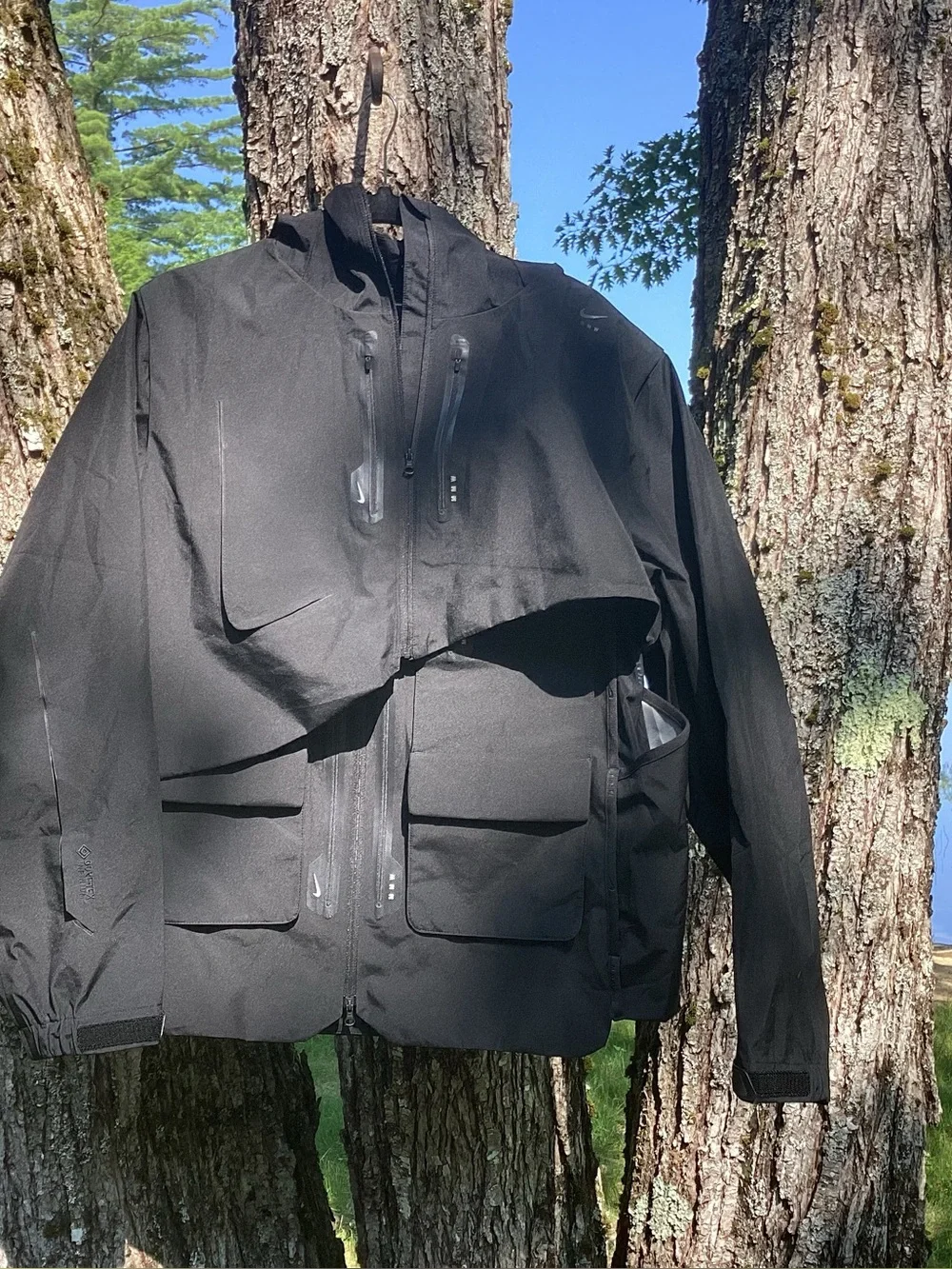 MMW x Nike Jacket & Vest Black SS21 Matthew Williamson NWOT